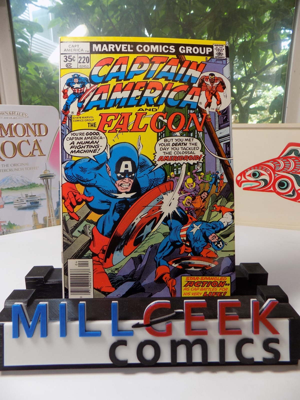 Captain America #220 Marvel Comic April 1978 Near Mint-