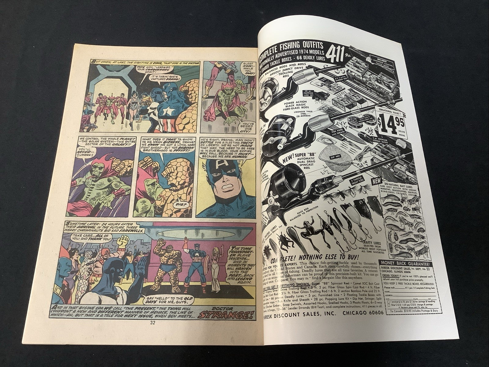 Marvel Two-in-One #5 (Marvel Comics September 1974) VF+ (8.5) Steve Gerber