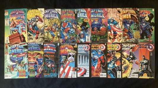 Captain America #431-444 Comic Lot, Marvel, Mark Waid, 1st App Free Spirit, 1994