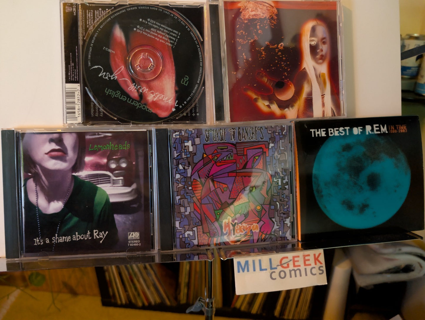 Alternative Music, 5 CD Lot (REM, Modern English, Lemonheads, FSOL, more) -JD