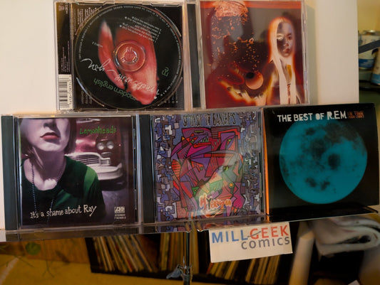 Alternative Music, 5 CD Lot (REM, Modern English, Lemonheads, FSOL, more) -JD