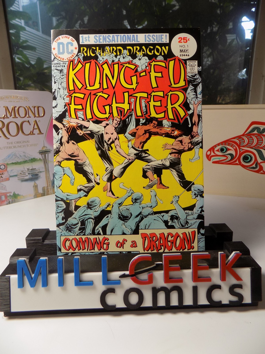 Kung-Fu Fighter #1 Richard Dragon DC Comic May 1975 Very Fine/Near Mint
