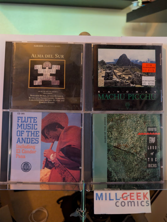 Music from the Andes, 4 CD Lot -JD