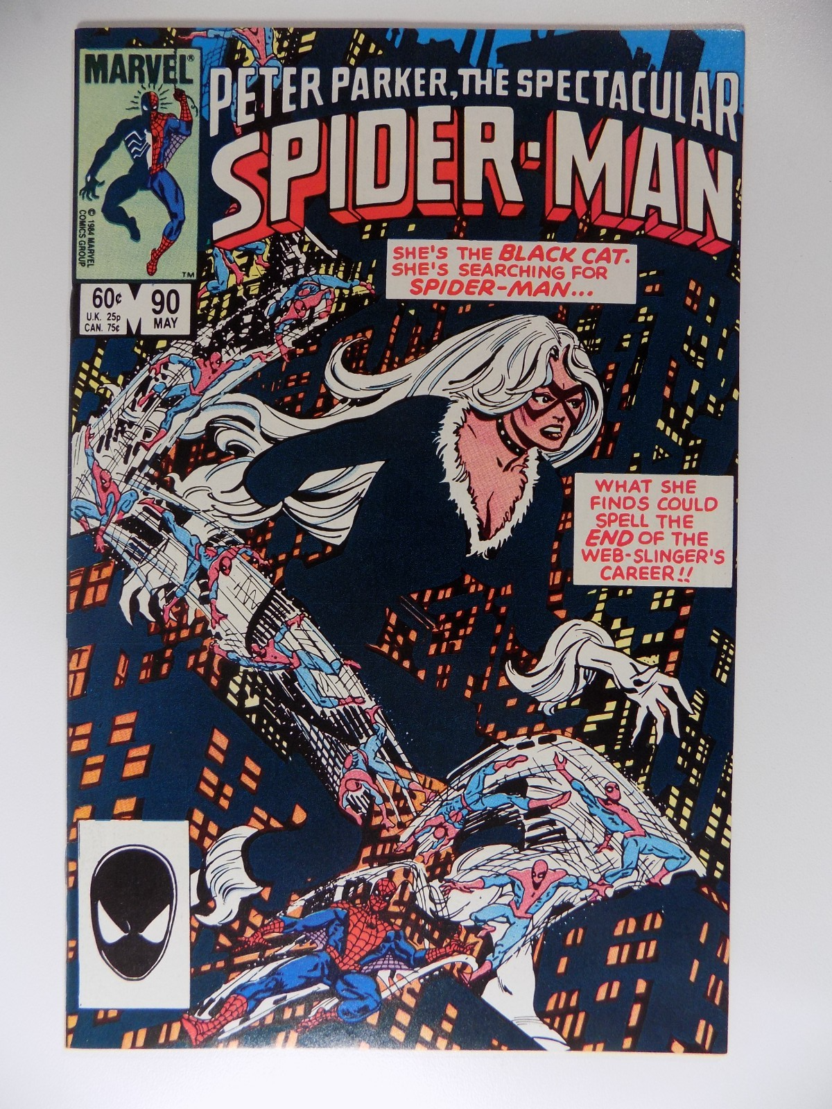 Spectacular Spider-Man #90 Marvel Comic May 1984 Near Mint-