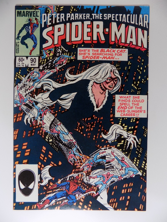 Spectacular Spider-Man #90 Marvel Comic May 1984 Near Mint-