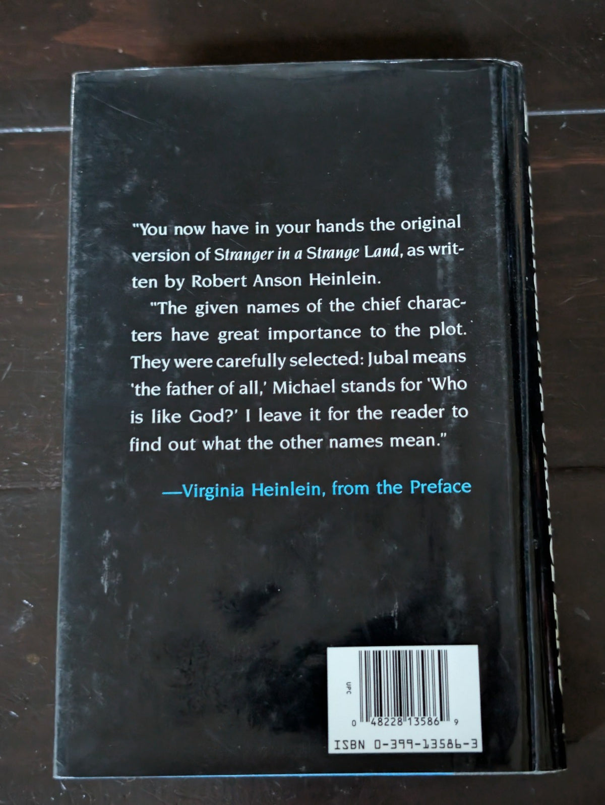 Stranger in a Strange Land by Robert A. Heinlein (1991, Hardcover) -JD