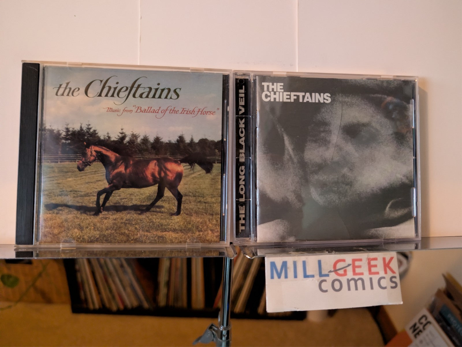The Chieftains 2 CD Lot (Ballad of the Irish Horse, The Long Black Veil) -JD