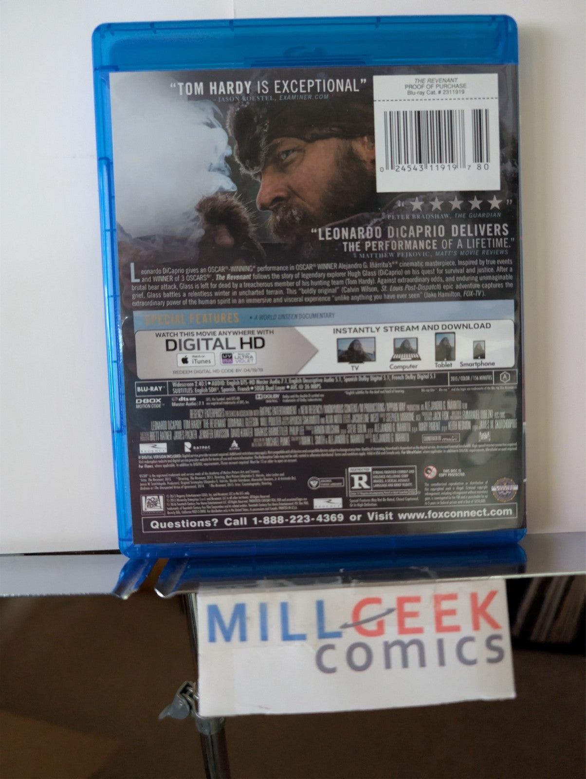 The Revenant / The Proposition, 2 Western Movies Set (Blu-Ray) -JD