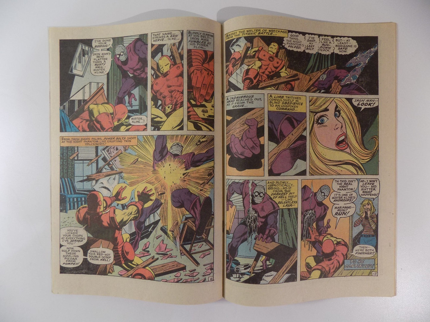 Iron Man #44 Marvel Comic January 1972 Very Fine