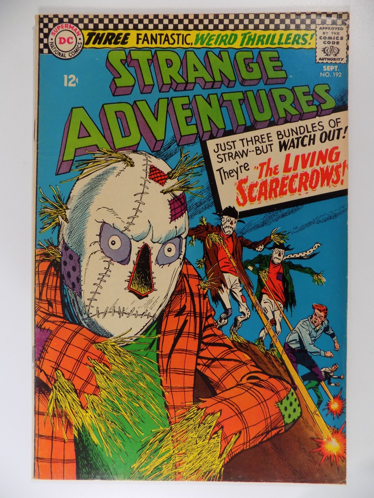 Strange Adventures #192 DC Comic September 1966 Fine