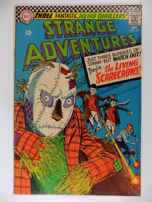 Strange Adventures #192 DC Comic September 1966 Fine