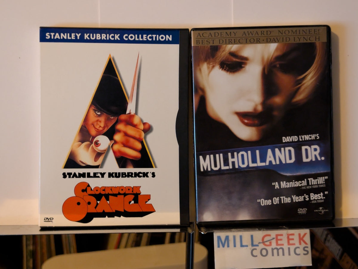 A Clockwork Orange / Mulholland Dr. - 2 Movie Set (DVD) -JD