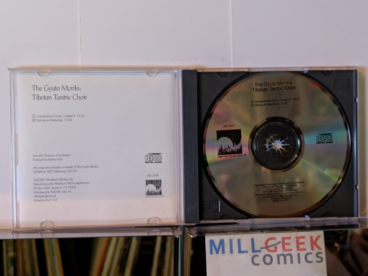 The Gyuto Monks: Tibetan Tantric Choir (CD 1987) Like New -JD
