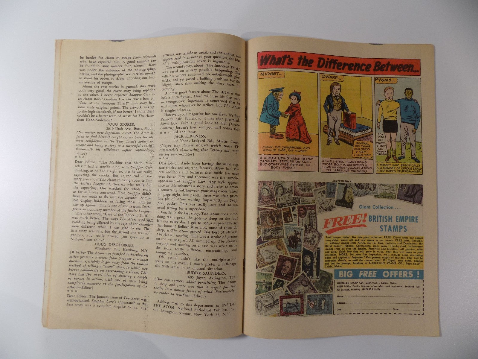 Atom #6 DC Comic May 1963 Fine-