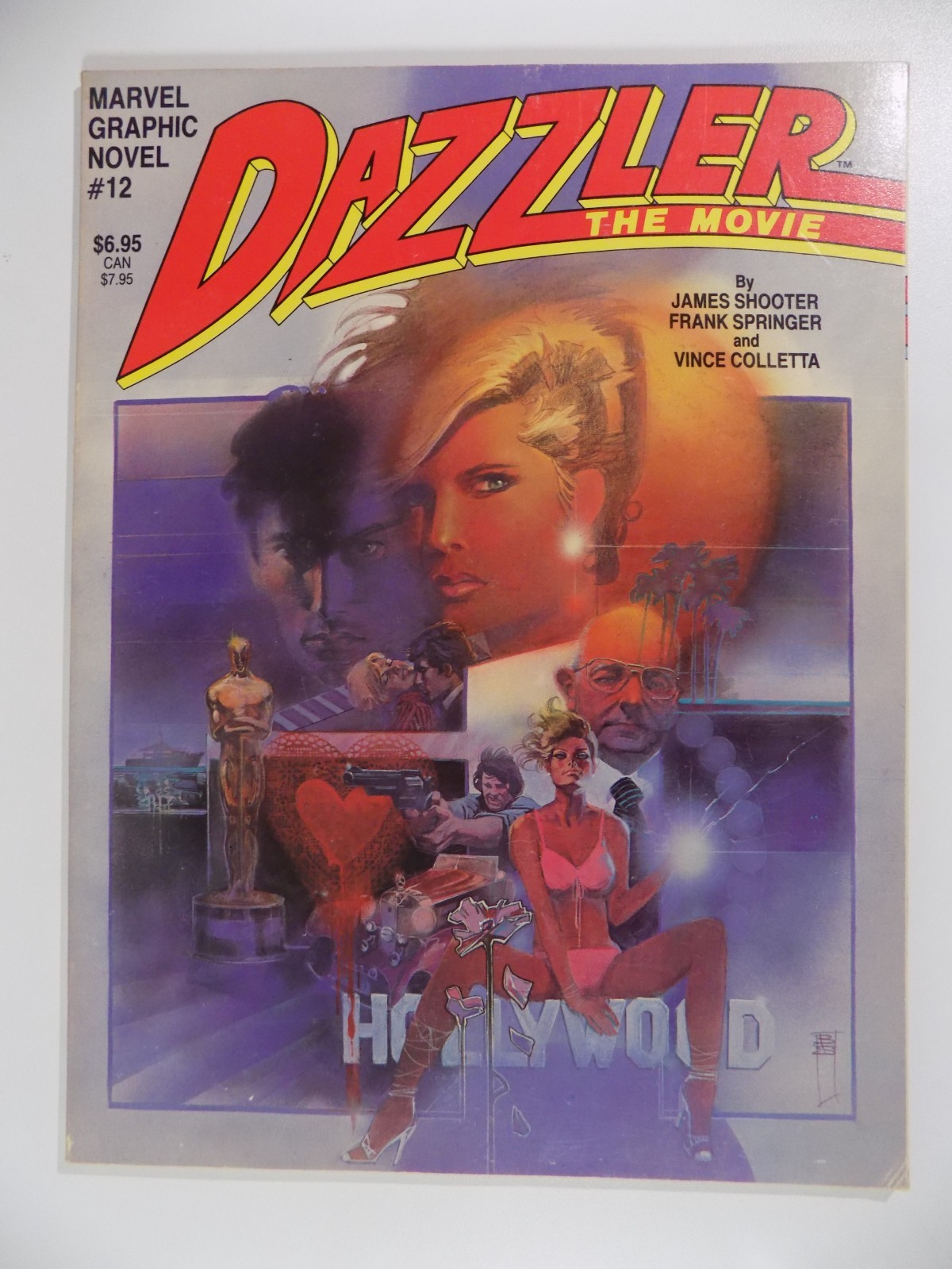 Dazzler The Movie Marvel Graphic Novel #12 Very Fine 1984