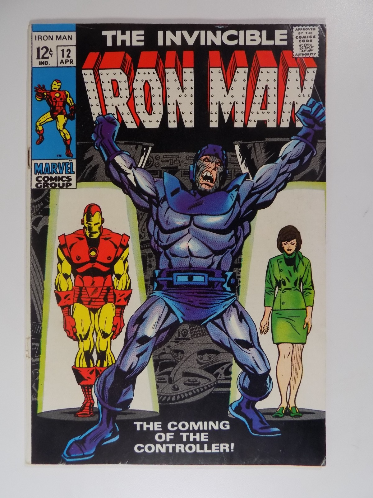 Iron Man #12 Marvel Comic April 1969 Fine/Very Fine