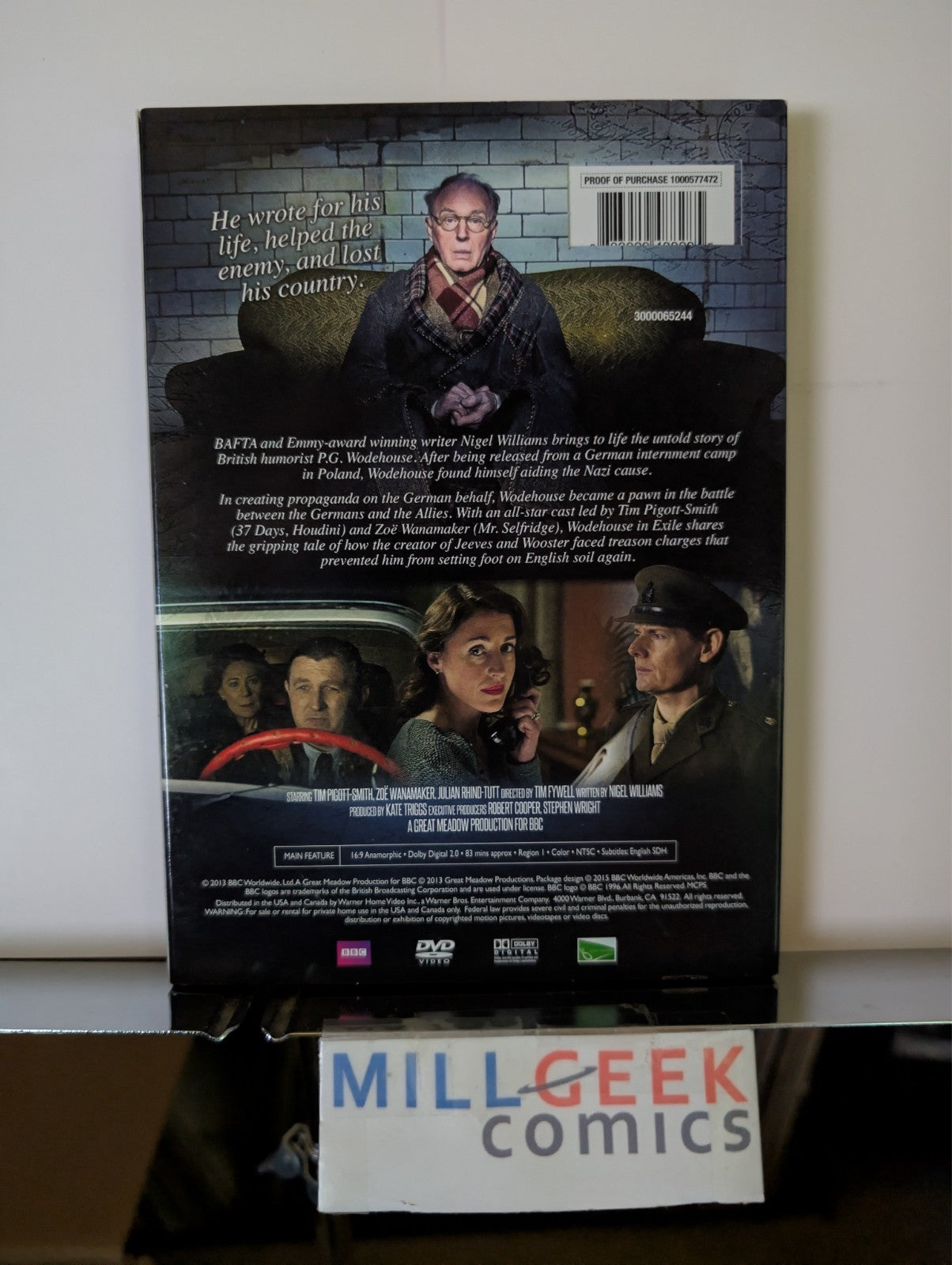 Wodehouse in Exile / Operation Valkyrie, 2 Movie Set (DVD) Like New -JD