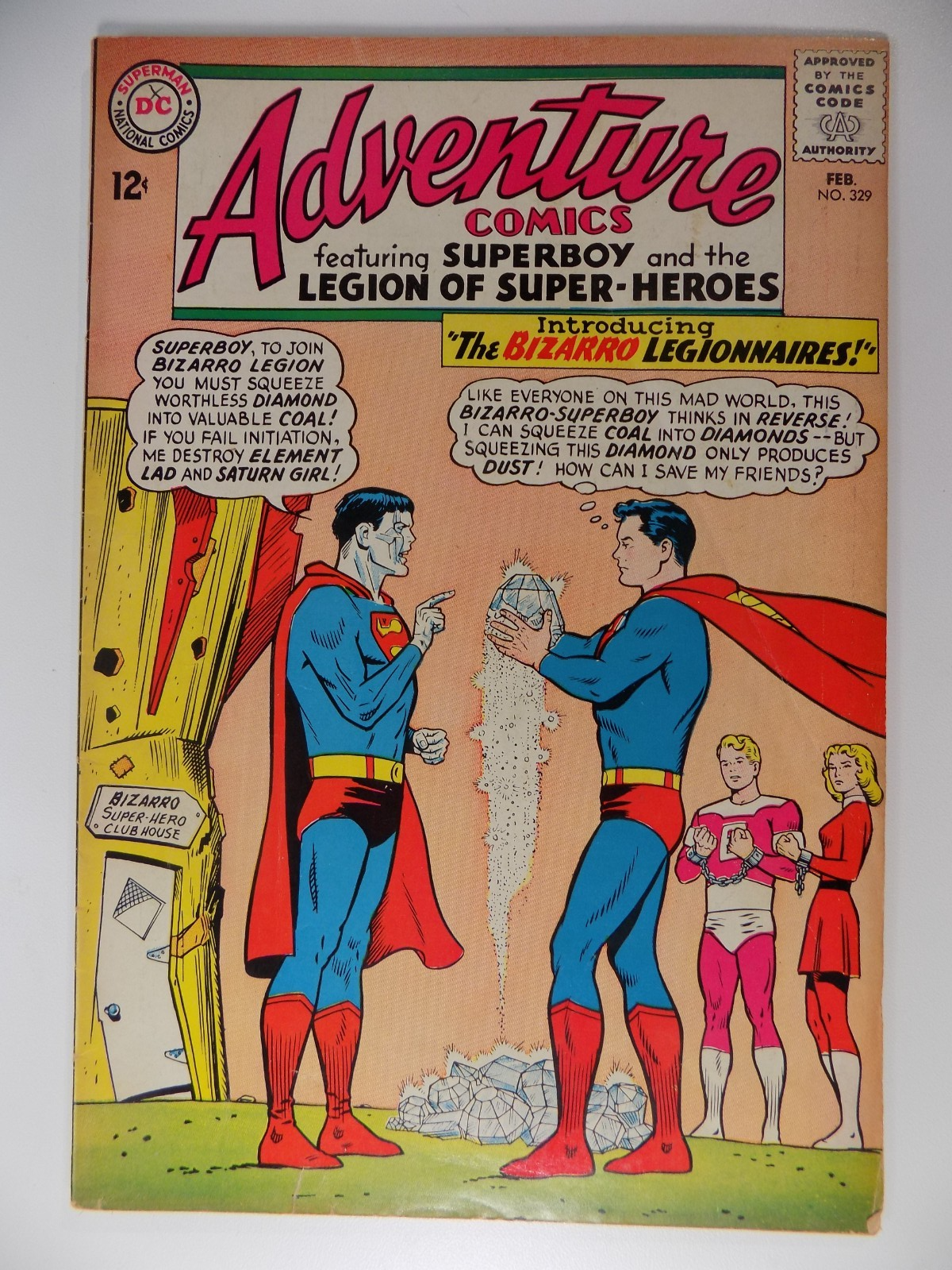 Adventure Comics #329 DC Comic February 1965 Very Good/Fine