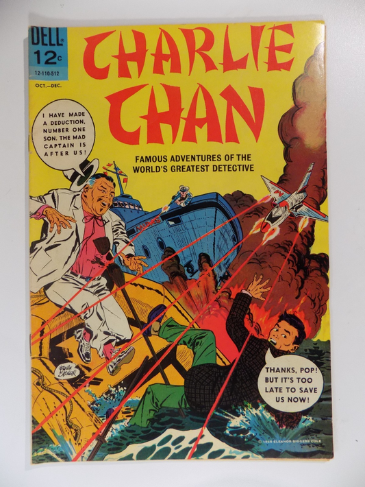 Charlie Chan #1 Dell Comic Oct-Dec 1965 Very Fine-