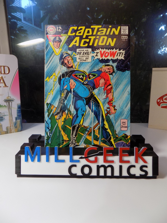 Captain Action #3 DC Comic March 1969 Very Fine-