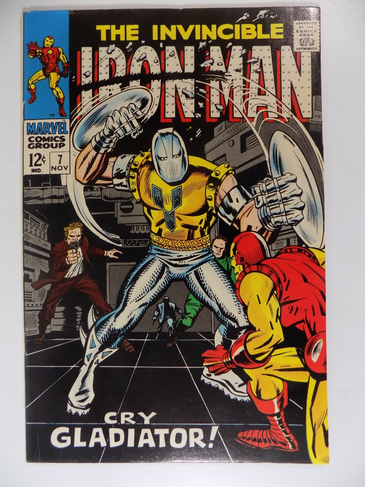 Iron Man #7 Marvel Comic November 1968 Fine+