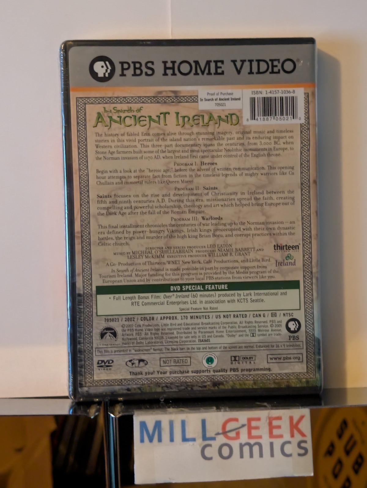 In Search of Ancient Ireland, PBS Home Video (DVD 2002) -JD