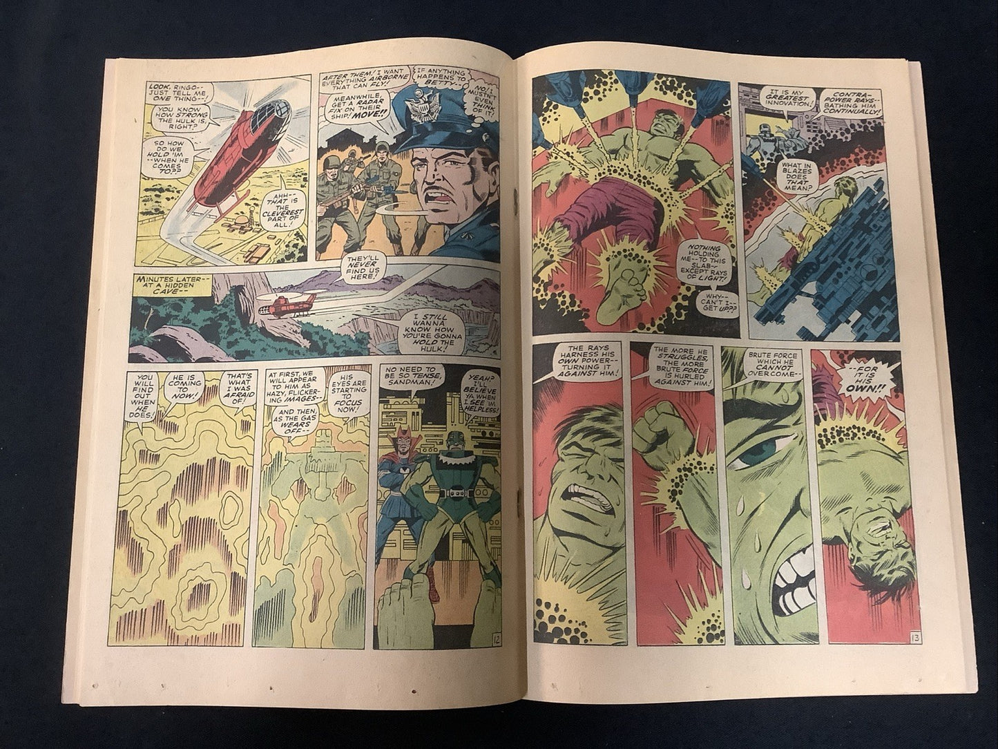 The Incredible Hulk #114 (Marvel April 1969) F/VF (7.0) Hulk Vs The Mandarin