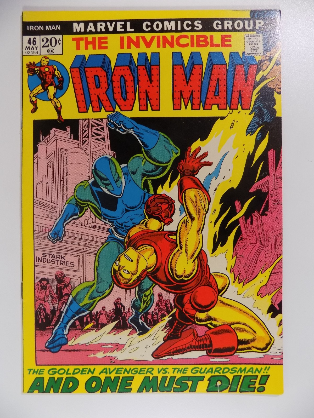 Iron Man #46 Marvel Comic May 1972 Very Fine-