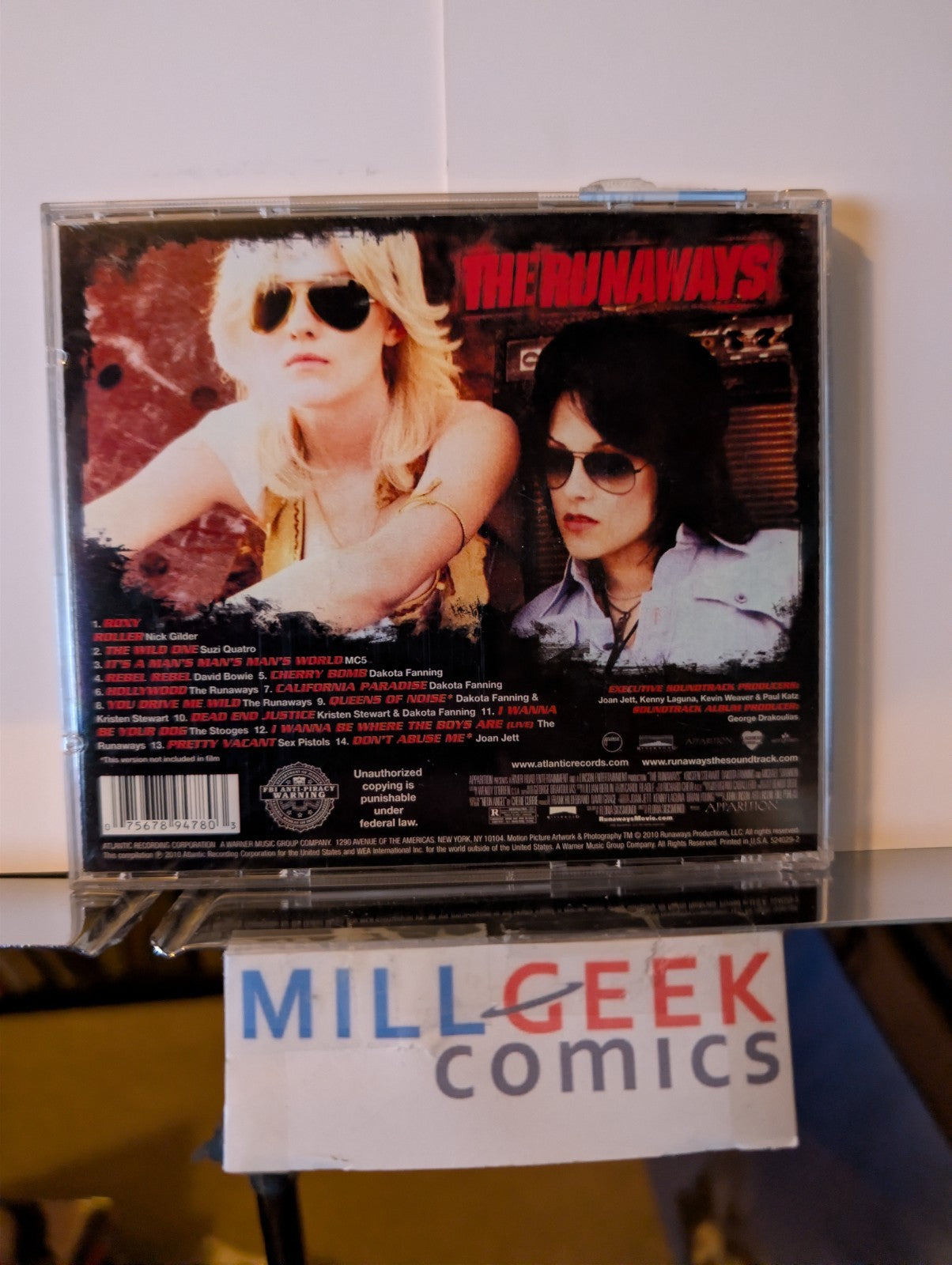 Soundtrack 4 CD Lot (American Hustle, Runaways, Kill Bill 1, From Dusk til.) -JD