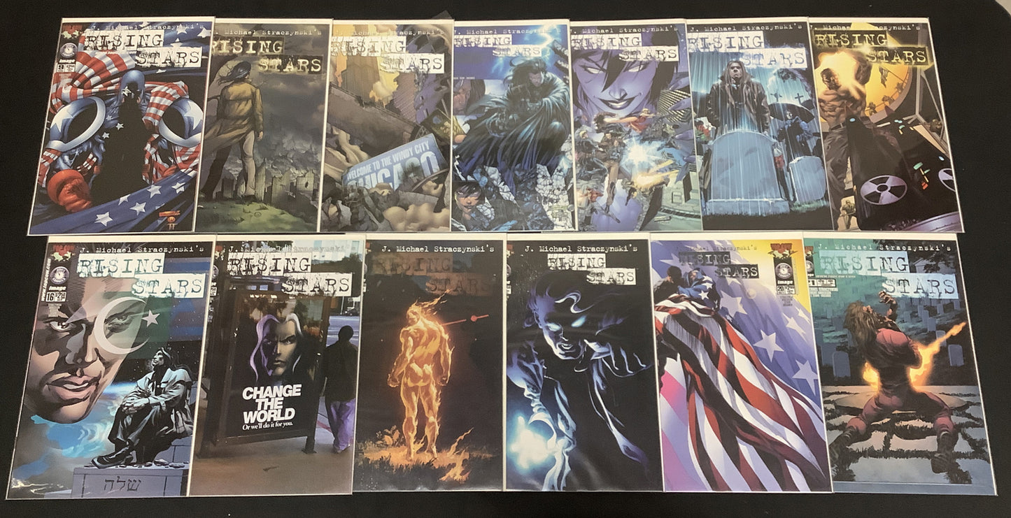 Rising Stars #9-21 Comic Lot, Top Cow/Image, Straczynski Zainier, 1999