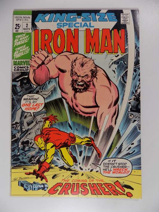 Iron Man King-Sized Special #2 Marvel Comic November 1971 Fine/Very Fine