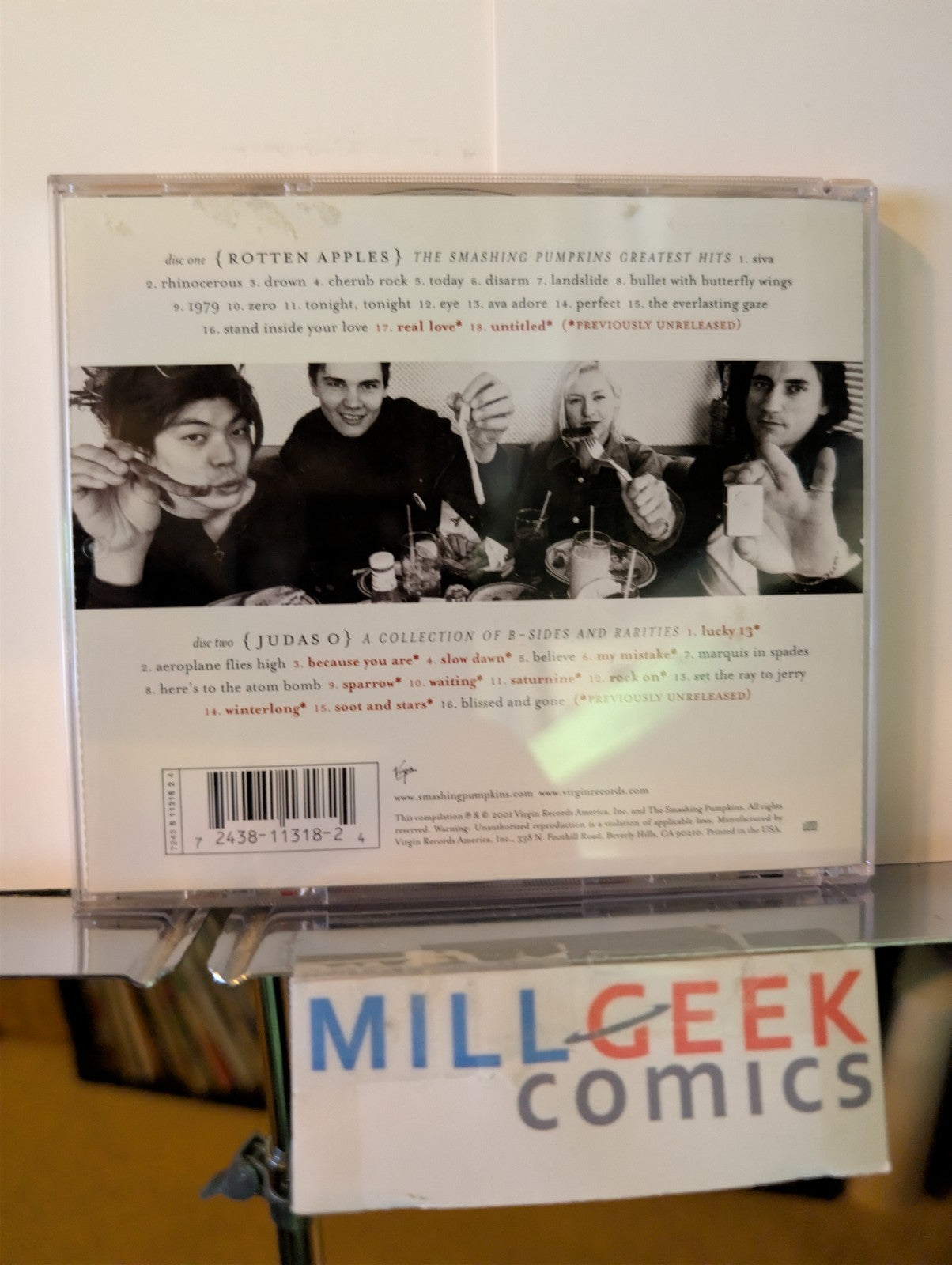 Smashing Pumpkins, 3 CD Lot (Rotten Apples, Siamese Dream, Pisces Iscariot) -JD