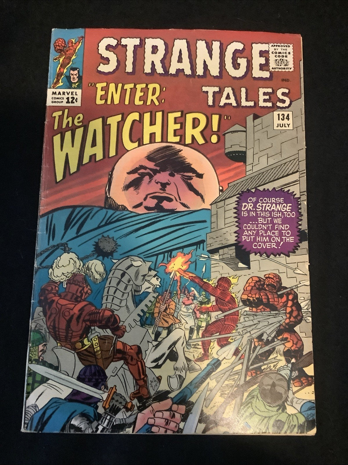 Strange Tales #134 (Marvel Comics July 1965) F- (5.5) Steve Ditko/Stan Lee