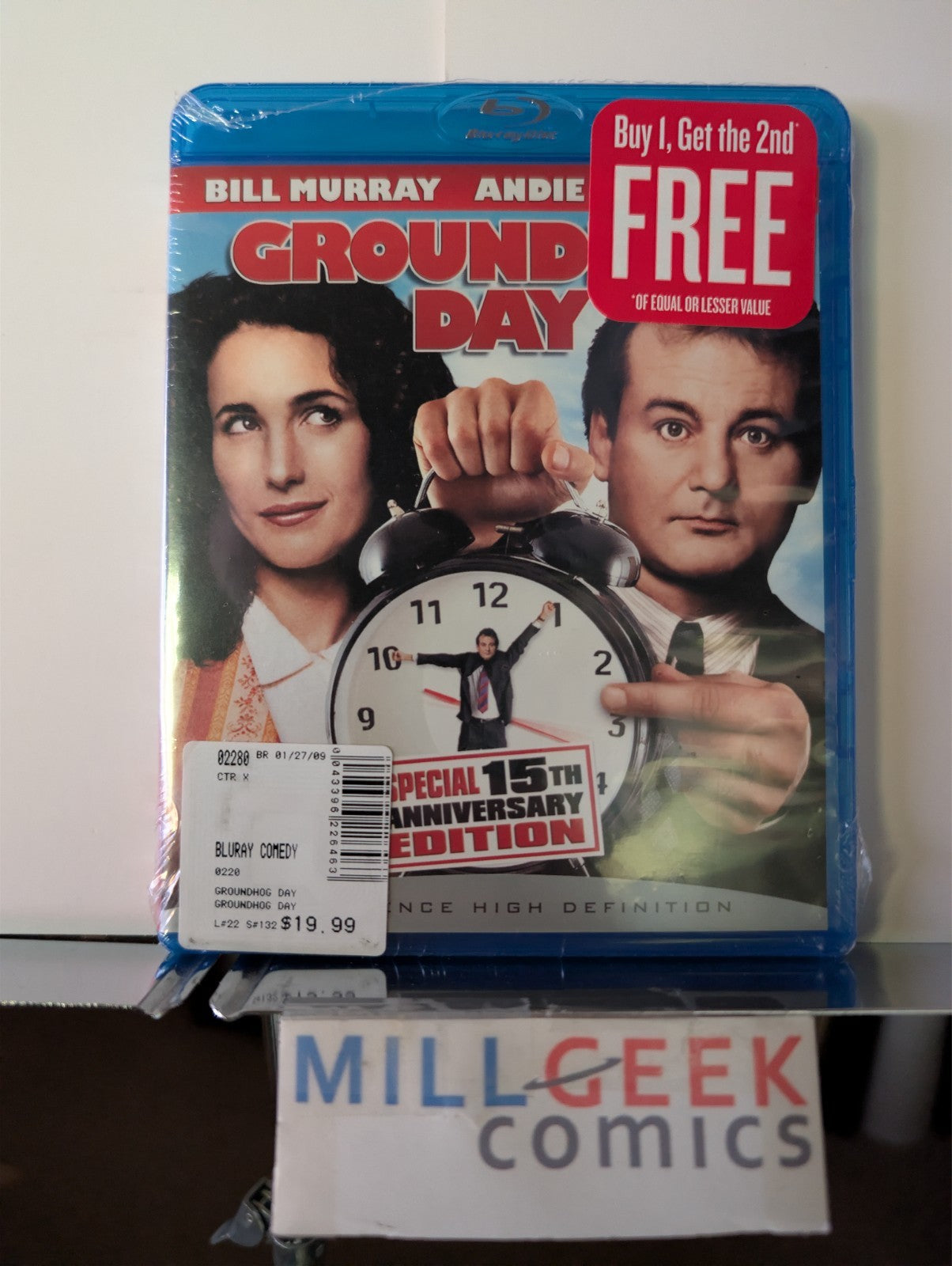 Groundhog Day, Bill Murray (Blu-ray) -JD