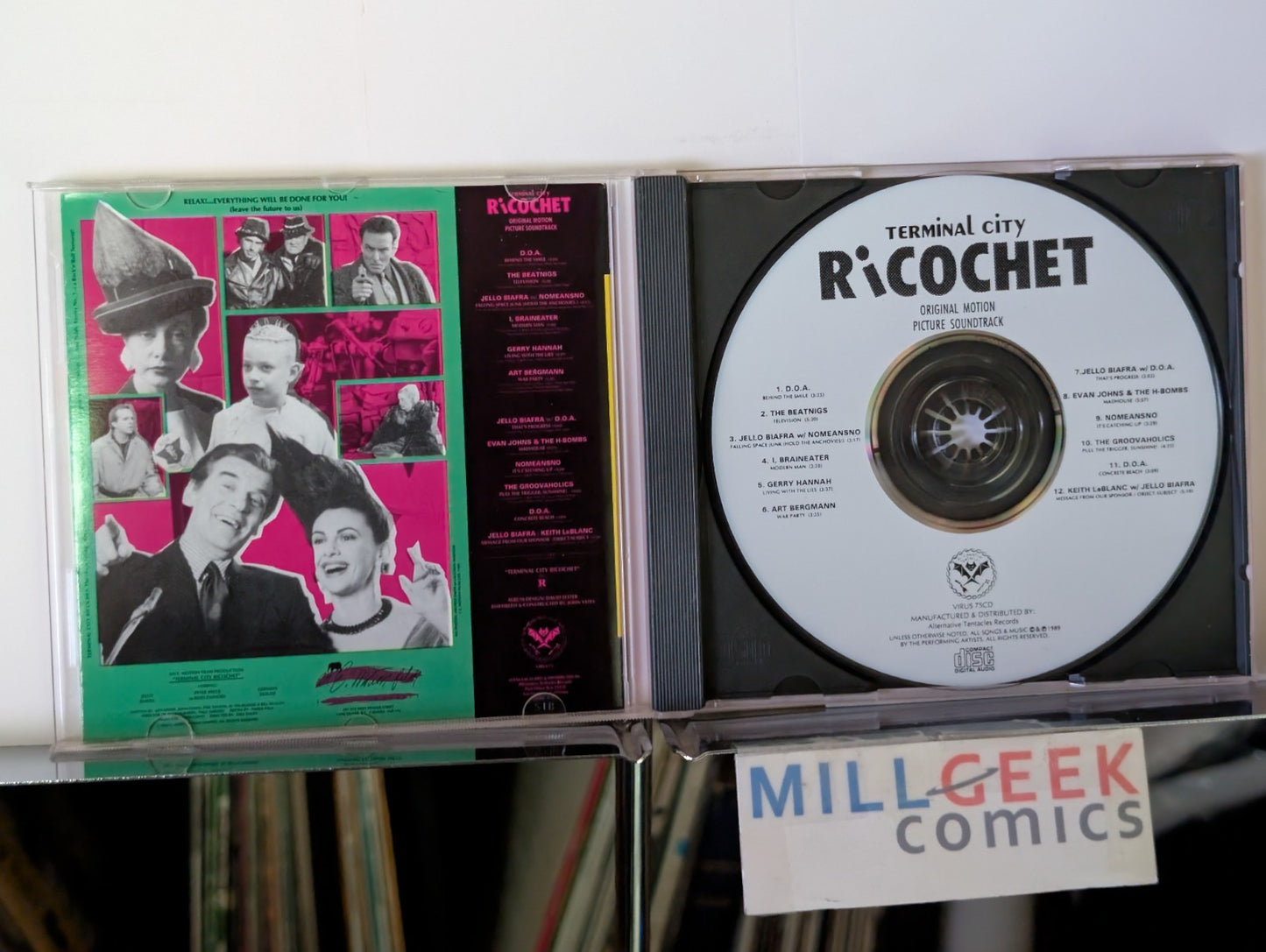 Terminal City Ricochet, CD, Original Motion Picture Soundtrack -JD