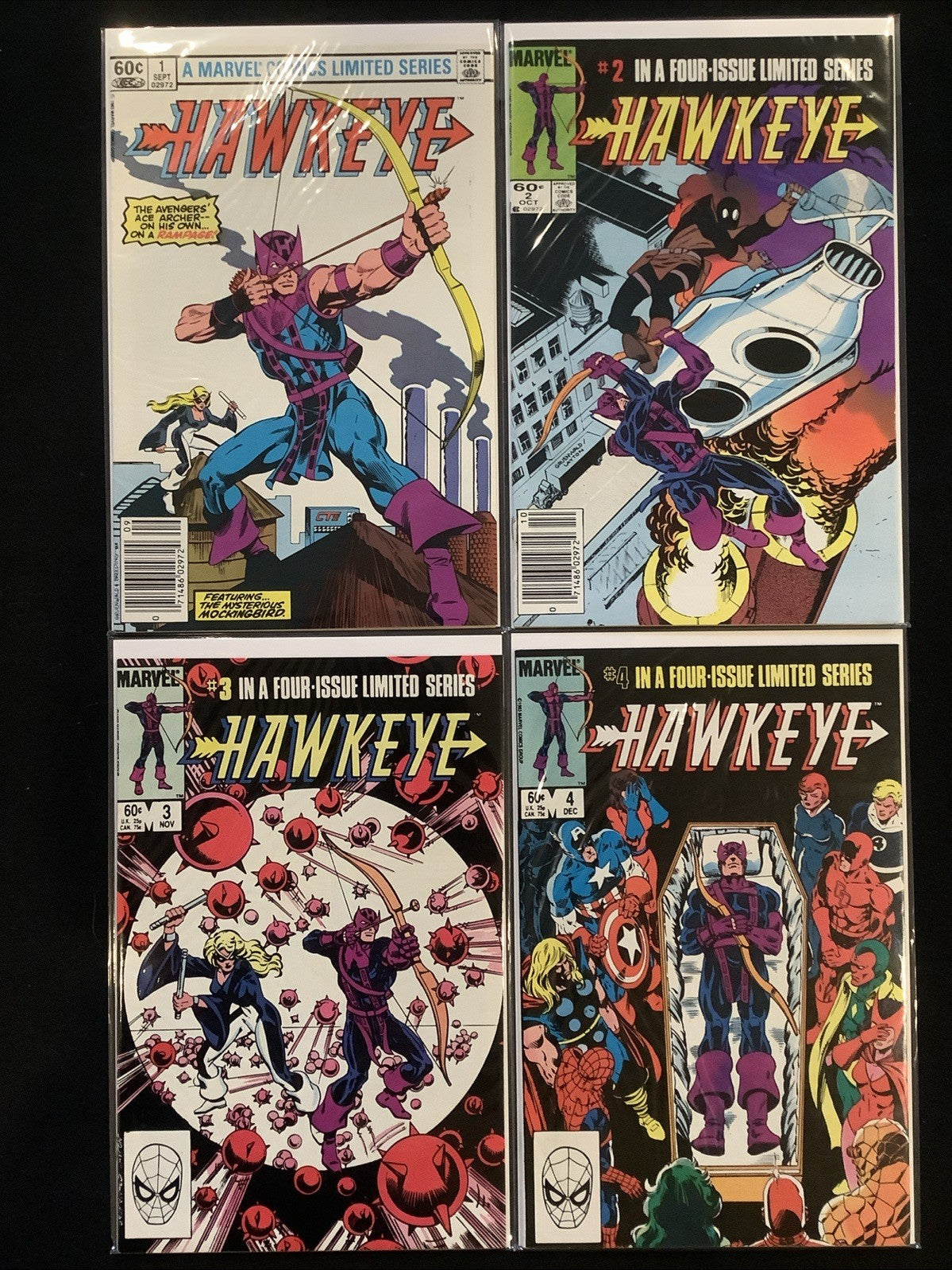 Marvel Limited Series Bundle: Falcon, Firestar, Hawkeye, Iceman, 16 Comics Total
