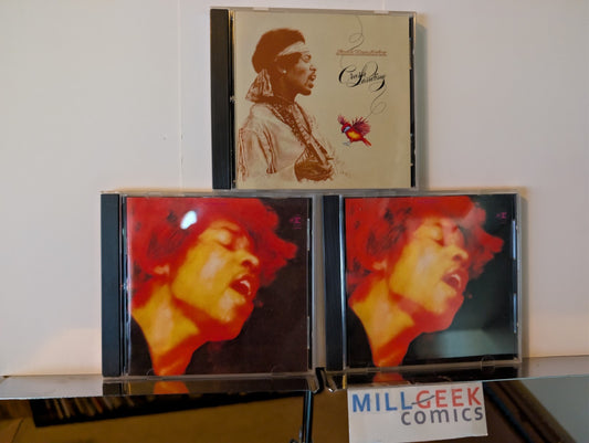 Jimi Hendrix 3 CD lot (Crash Landing, Electric Ladyland) -JD