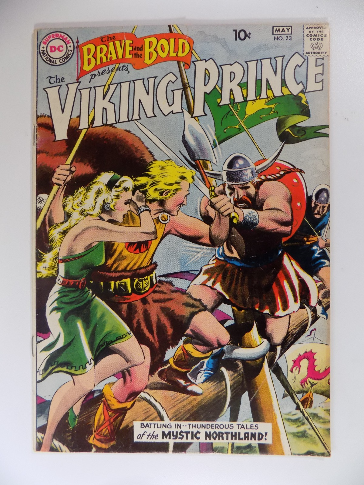 Brave and the Bold #23 DC Comic May 1959 Fine