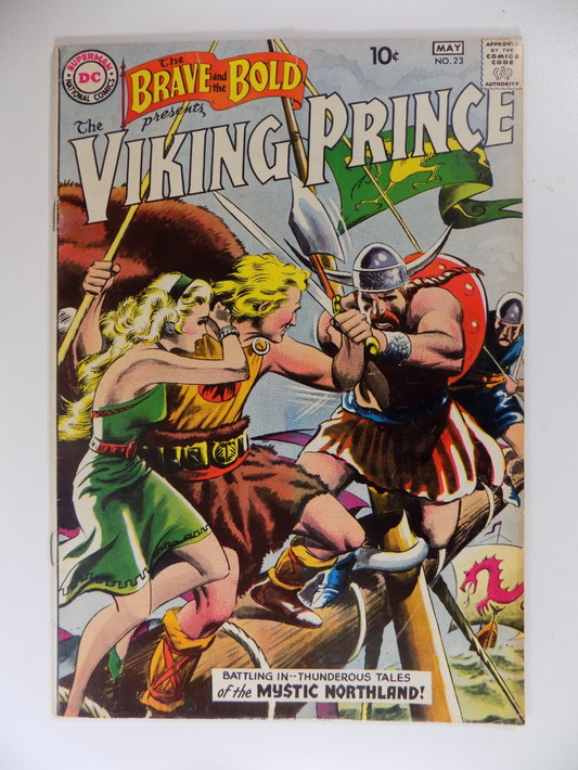 Brave and the Bold #23 DC Comic May 1959 Fine