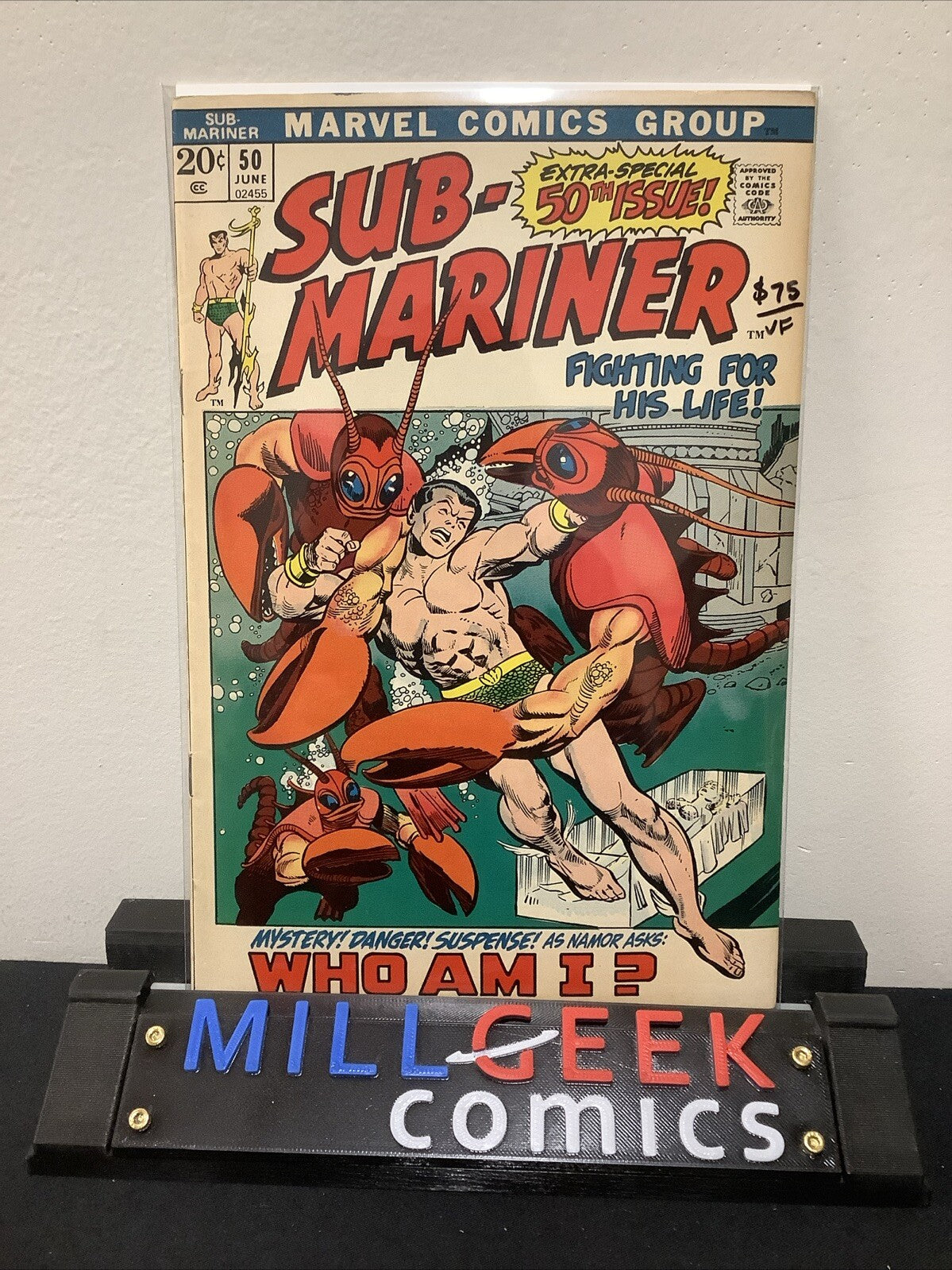 Sub-Mariner #50 (Marvel Comics June 1972) VF (8.0) 1st Appearance Of Namorita