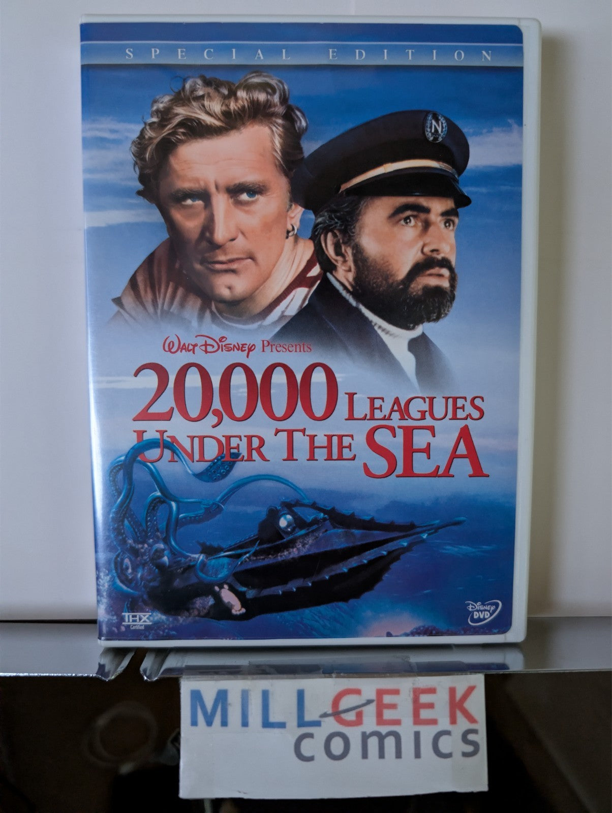 20,000 Leagues Under the Sea / The Rocketeer / Tron, 3 Movie Set (DVD) -JD