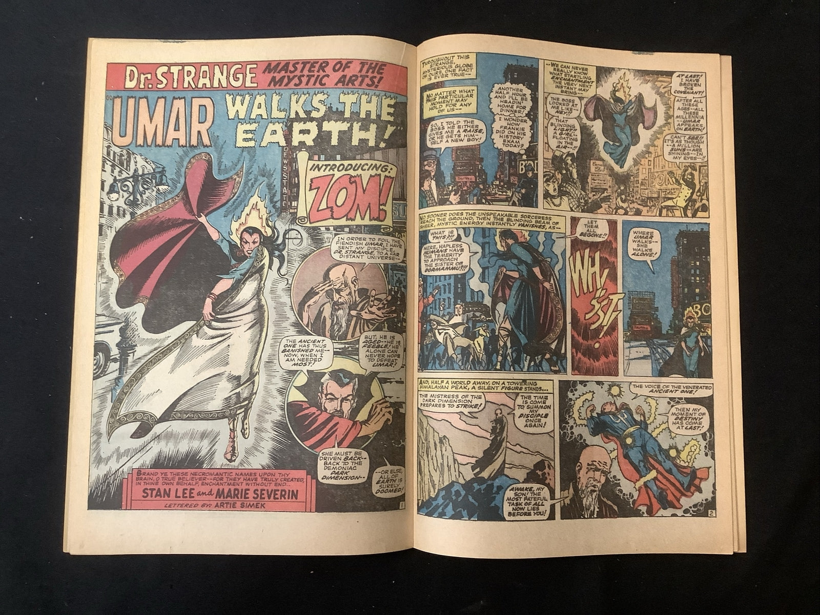 Strange Tales #156 (1967) VF- (7.5) Cream To Off White, Stan Lee/Jim Steranko