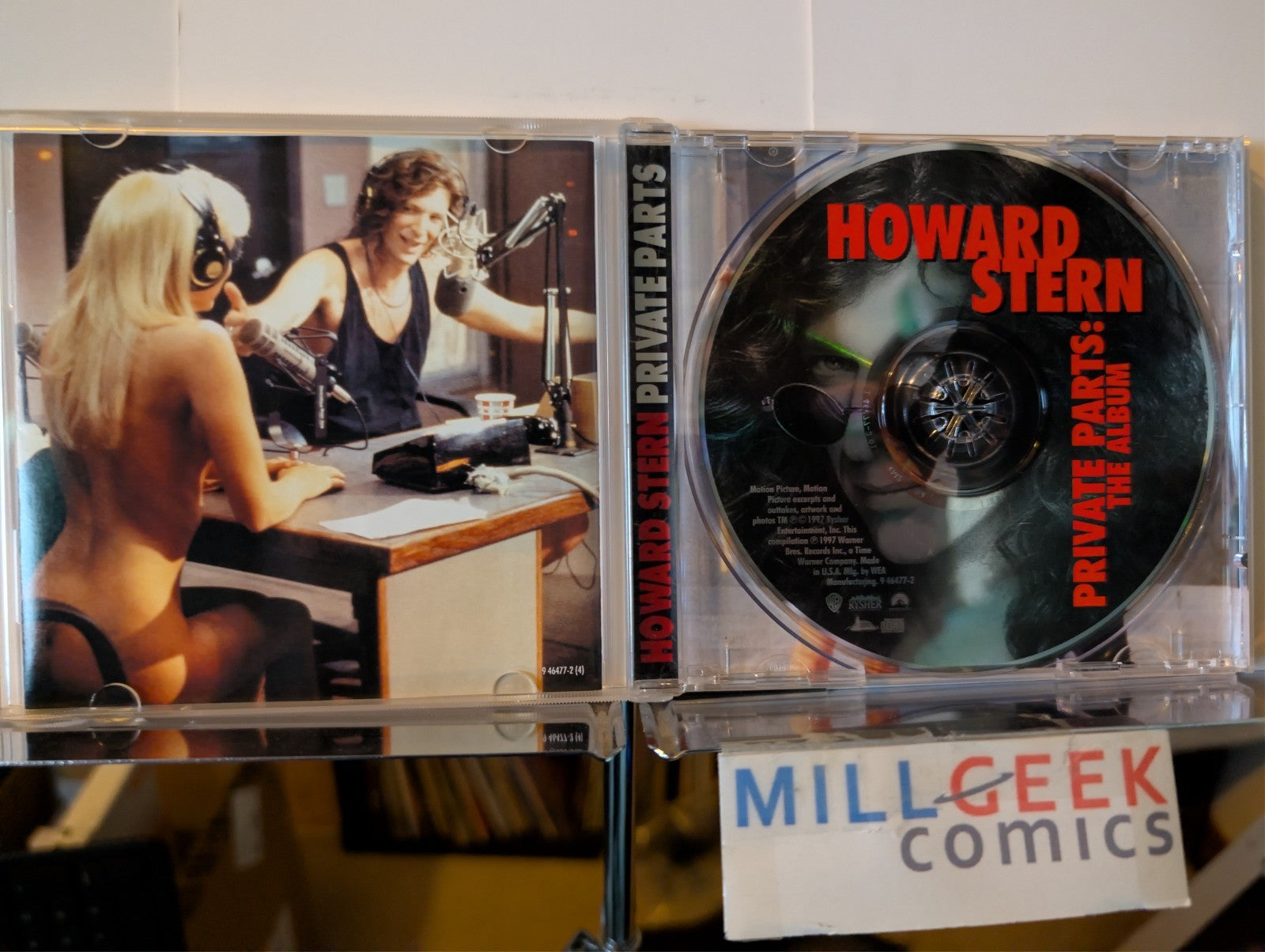 Rock and Comedy 2 CD Lot (Howard Stern, Tenacious D) -JD