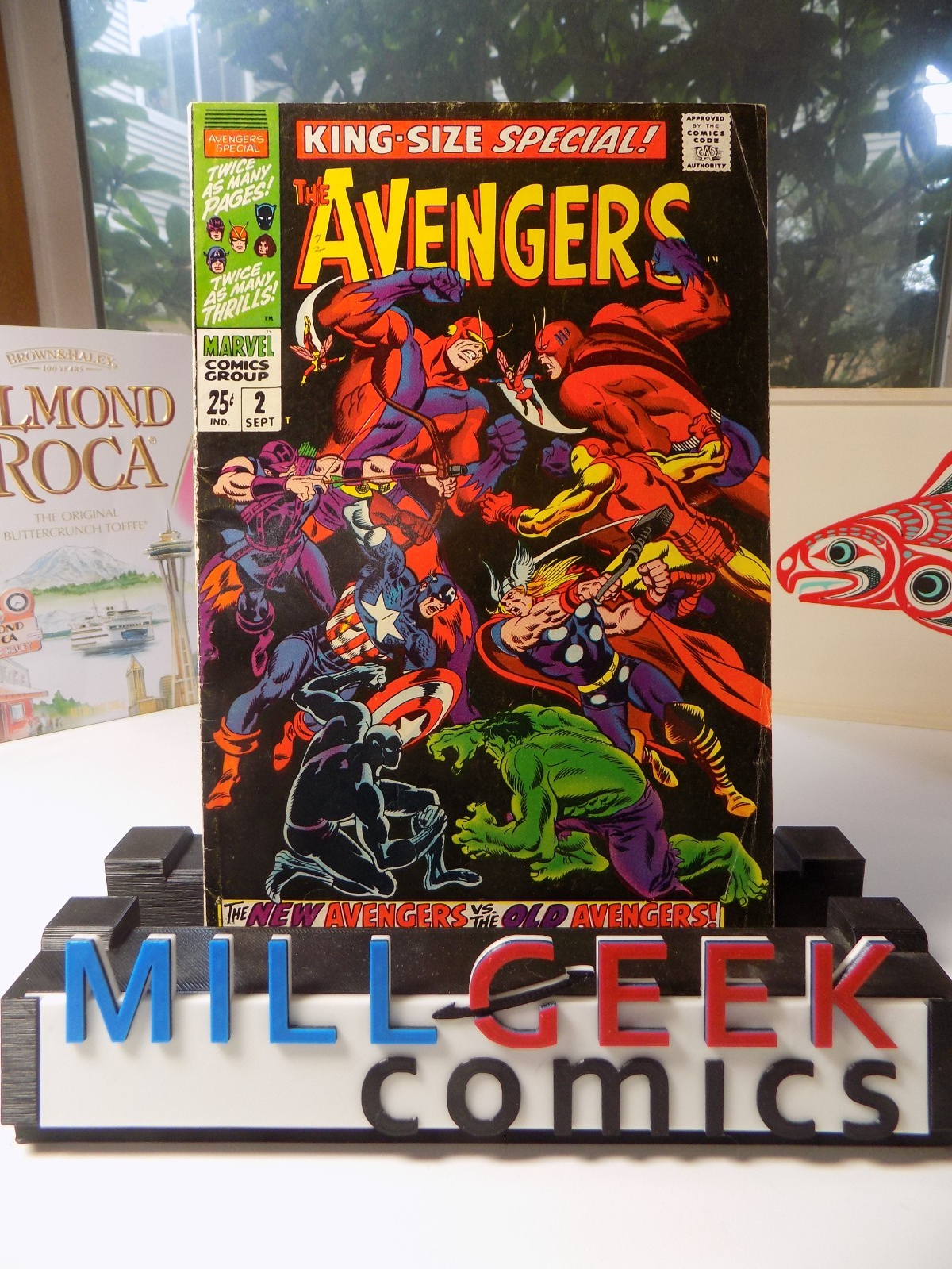 Avengers King-Size Special! #2 Marvel Comic September 1968 Fine-
