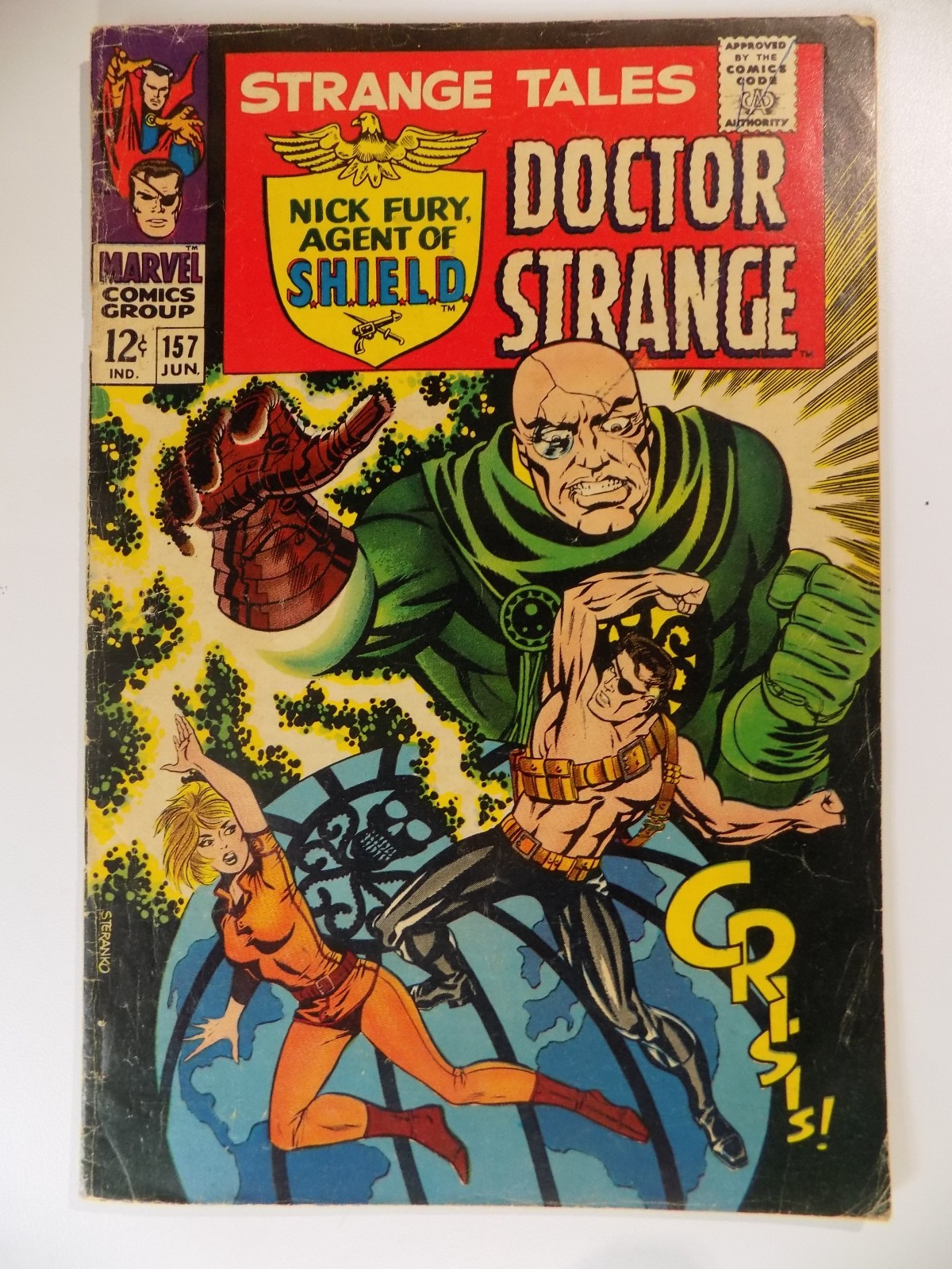 Strange Tales #157 Marvel Comic June 1967 Very Good/Fine