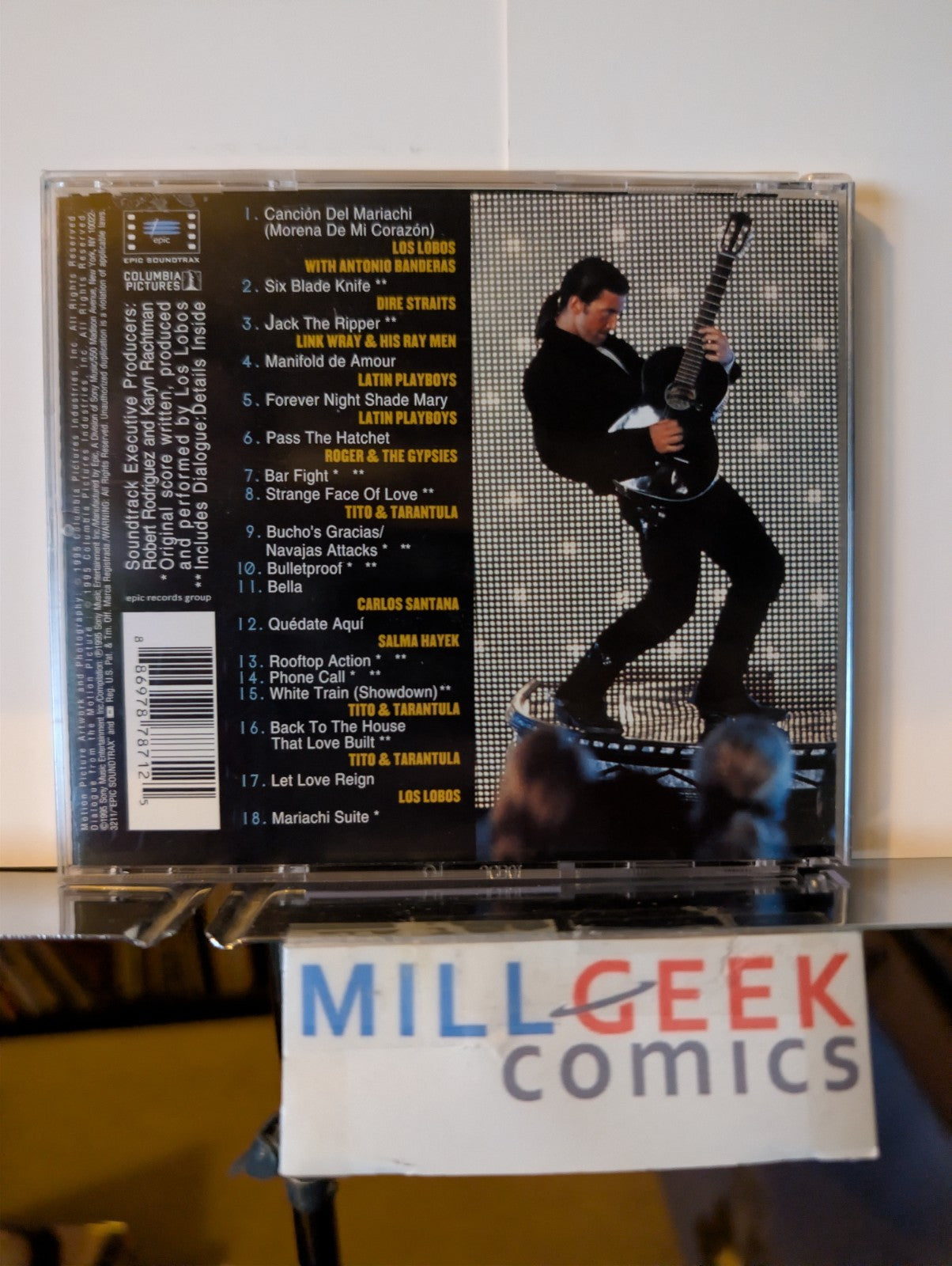 Soundtrack 5 CD Lot (James Bond, Clockwork Orange, Desperado, more)-JD