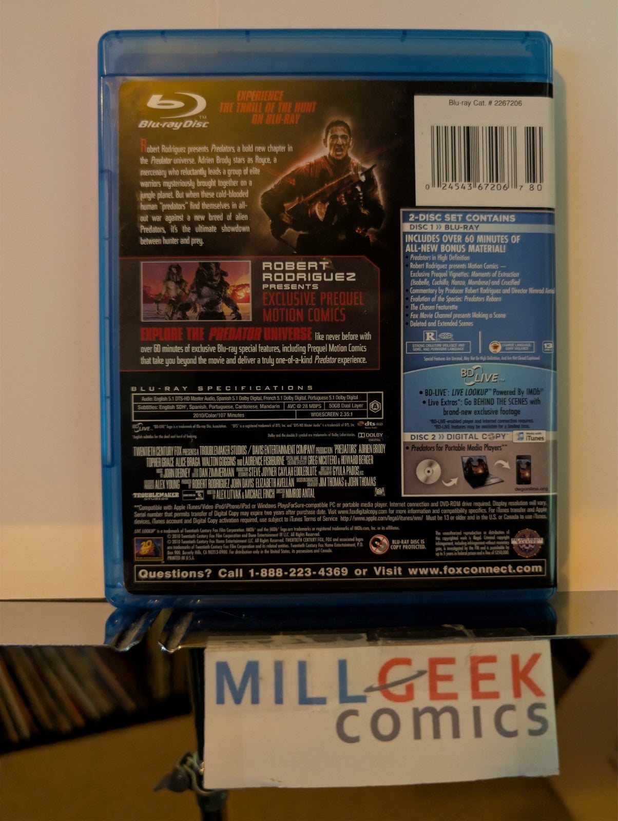 Predators / The Dead Lands, 2 Movie Set (Blu-Ray) -JD