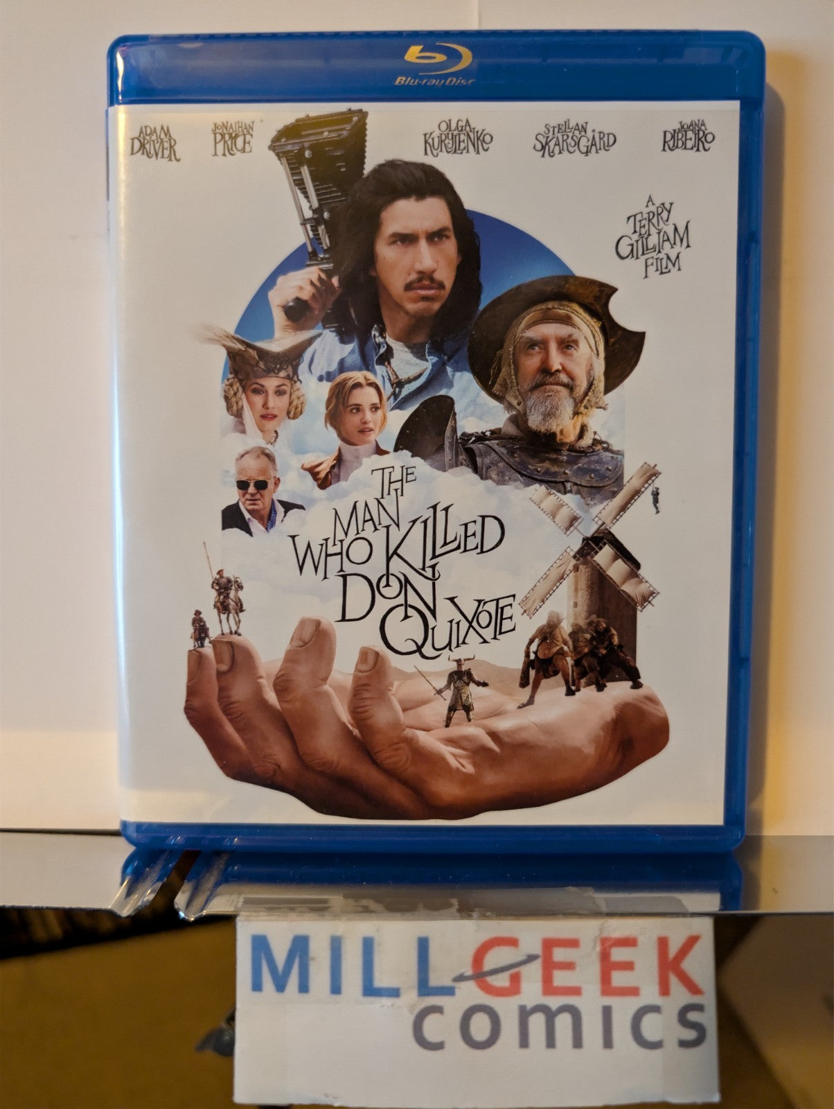 The Man Who Killed Don Quixote, a Terry Gilliam Film (Blu-Ray) -JD