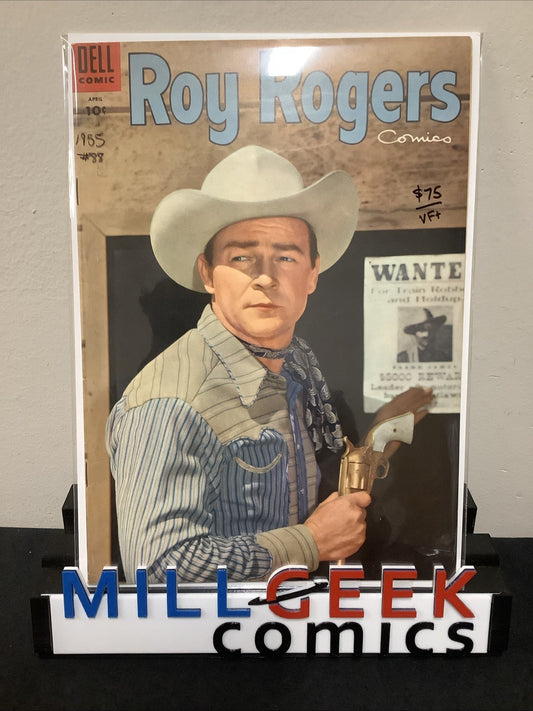 Roy Rogers Comics #88 (Dell Comics April 1955) VF+ (8.5) John Buscema