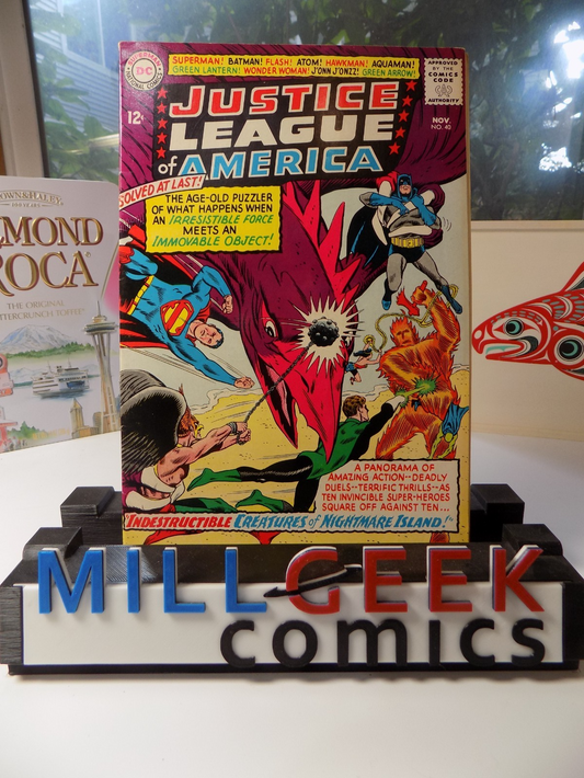 Justice League of America #40 DC Comic November 1965 Very Good/Fine